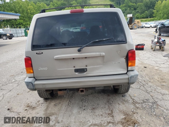 2001 Jeep Cherokee Sport with VIN 1J4FT48S91L605949, listed as a Copart auction lot 60024895 with Not provided miles and Salvage title. Bid and sale history available at DreamBid. Image 6.