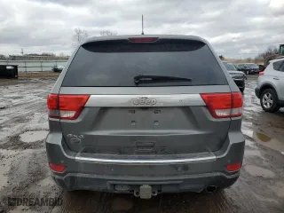 2012 Jeep Grand Cherokee Overland with VIN 1C4RJFCG3CC132303, listed as a Copart auction lot 47980335 with 113,598 mi miles and Salvage Title. Bid and sale history available at carsss.com. Image 6.