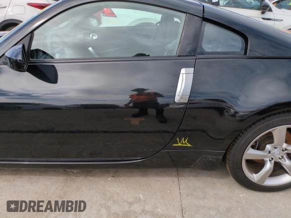 2007 Nissan 350Z with VIN JN1BZ34D57M506314, listed as a Copart auction lot 74861264 with 91,663 mi miles and Non Repairable. Bid and sale history available at DreamBid. Image 12.