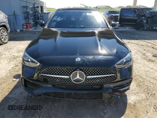 2023 Mercedes-Benz C 300 with VIN W1KAF4GB9PR108386, listed as a Copart auction lot 47458785 with 27,084 mi miles and Clean Title. Bid and sale history available at carsss.com. Image 5.