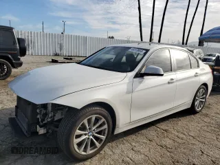 2018 BMW 3 Series 320i with VIN WBA8A9C50JAD27666, listed as a Copart auction lot 49313955 with 77,996 mi miles and Salvage Title. Bid and sale history available at carsss.com. Image 1.