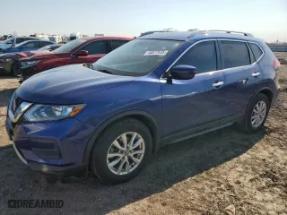 2019 Nissan Rogue SL with VIN 5N1AT2MT0KC832284, listed as a Copart auction lot 46877635 with 125,447 mi miles and Salvage Title. Bid and sale history available at carsss.com. Image 1.
