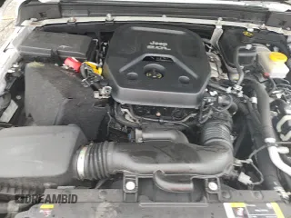 2021 Jeep Wrangler Unlimited Sport S с VIN 1C4HJXDN3MW571080, выставлен на аукционе Copart как лот 69803655 с пробегом 35 196 миль миль и Списание • Salvage title. История ставок и продаж доступна на DreamBid. Изображение 16.