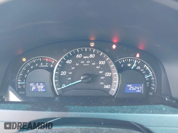 2014 Toyota Camry L with VIN 4T4BF1FK0ER415343, listed as a IAAI auction lot 41845661 with 25,247 mi miles and . Bid and sale history available at DreamBid. Image 7.
