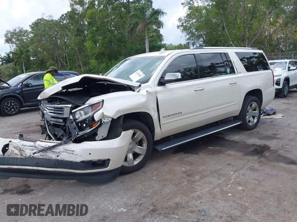 2015 Chevrolet Suburban LTZ with VIN 1GNSKKKC4FR687923, listed as a IAAI auction lot 42192062 with 139,873 mi miles and . Bid and sale history available at DreamBid. Image 17.