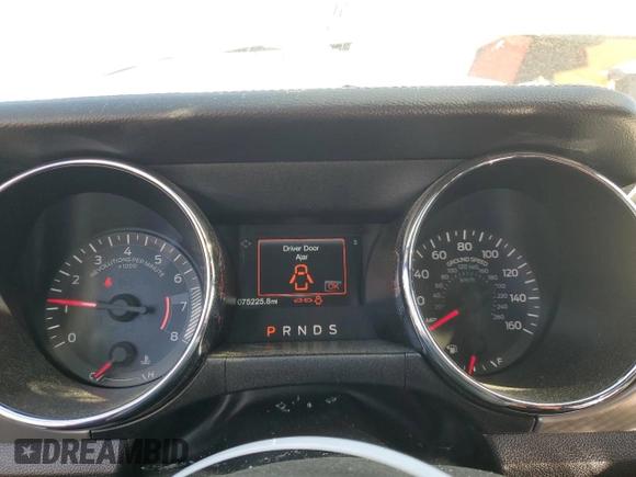 2015 Ford Mustang GT Premium with VIN 1FATP8FF4F5330308, listed as a Copart auction lot 52391415 with 75,225 mi miles and Salvage Title. Bid and sale history available at DreamBid. Image 9.