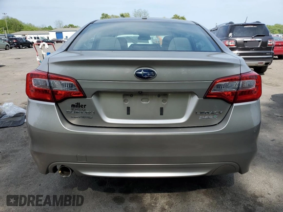 2015 Subaru Legacy 2.5i Premium with VIN 4S3BNAC64F3012739, listed as a Copart auction lot 52008013 with 29,710 mi miles. Bid and sale history available at carsss.com. Image 6.