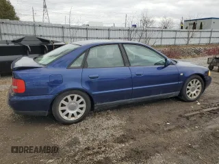 2000 Audi A4 с VIN WAUDC28D6YA043658, выставлен на аукционе Copart как лот 52804415 с пробегом 350 705 миль миль и Списание • Salvage title. История ставок и продаж доступна на DreamBid. Изображение 3.