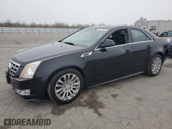 2013 Cadillac CTS Premium with VIN 1G6DP5E37D0143159, listed as a Copart auction lot 85570024 with 102,743 mi miles and Salvage Title. Bid and sale history available at DreamBid. Image 1.
