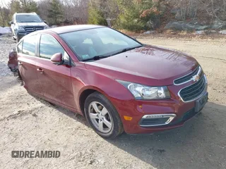 2016 Chevrolet Cruze Limited LT with VIN 1G1PE5SB4G7161697, listed as a IAAI auction lot 41694116 with 104,095 mi miles. Bid and sale history available at carsss.com. Image 1.