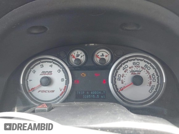 2008 Ford Focus SE z VIN 1FAHP35N38W289488, wystawiony jako IAAI lot #41993519 z przebiegiem 328 515 mil mil oraz . Historia ofert i sprzedaży dostępna na DreamBid. Obrazek 7.