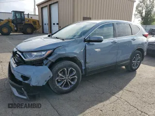 2021 Honda CR-V EX z VIN 5J6RW2H52ML006057, wystawiony jako Copart lot #55813575 z przebiegiem 47 901 mil mil oraz Szkoda całkowita • Salvage title. Historia ofert i sprzedaży dostępna na DreamBid. Obrazek 1.