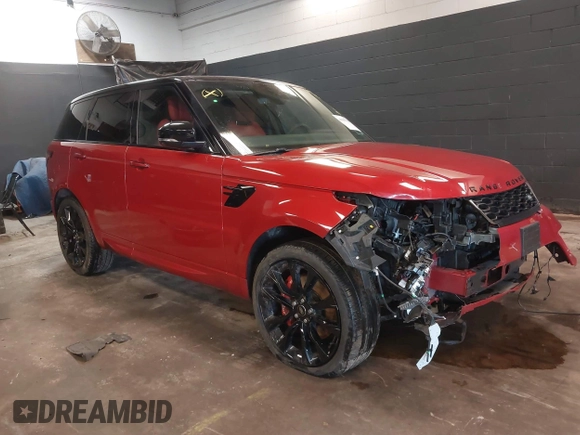2022 Land Rover Range Rover Sport HST with VIN SALWS2RU5NA220721, listed as a IAAI auction lot 41643786 with 28,165 mi miles and . Bid and sale history available at DreamBid. Image 1.
