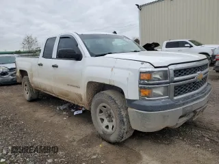 2014 Chevrolet Silverado 1500 Work Truck with VIN 1GCRCPEH7EZ211060, listed as a Copart auction lot 41796695 with Not Provided miles and Salvage Title. Bid and sale history available at DreamBid. Image 4.
