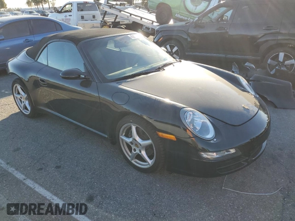 2006 Porsche 911 Carrera with VIN WP0CA29996S755359, listed as a Copart auction lot 45865585 with 18,993 mi miles and Salvage Title. Bid and sale history available at DreamBid. Image 4.