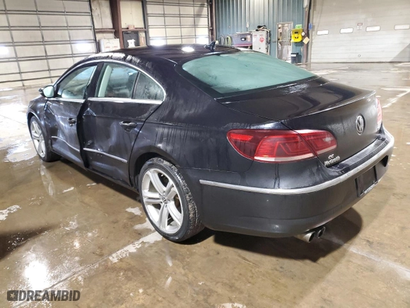 2013 Volkswagen CC Sport with VIN WVWBN7AN7DE504499, listed as a Copart auction lot 43954555 with 120,607 mi miles and Salvage Title. Bid and sale history available at carsss.com. Image 2.