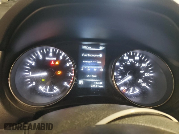 2017 Nissan Rogue SL with VIN 5N1AT2MV7HC859301, listed as a Copart auction lot 59146305 with 92,531 mi miles and Salvage title. Bid and sale history available at DreamBid. Image 9.