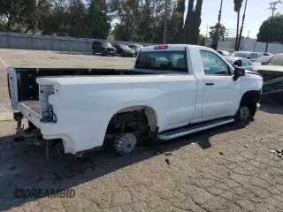 2024 Chevrolet Silverado 1500 Work Truck with VIN 3GCNAAED9RG365547, listed as a Copart auction lot 54069625 with 0 mi miles and Salvage Title. Bid and sale history available at carsss.com. Image 3.