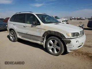 2002 BMW X5 4.4i with VIN 5UXFB33512LH33903, listed as a Copart auction lot 78229434 with 0 mi miles and Salvage Title. Bid and sale history available at carsss.com. Image 4.