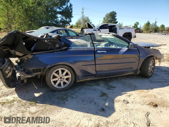2008 Chrysler Sebring Limited with VIN 1C3LC65M88N262080, listed as a Copart auction lot 75266284 with 0 mi miles and Salvage Title. Bid and sale history available at carsss.com. Image 3.