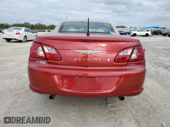 2008 Chrysler Sebring Limited z VIN 1C3LC65M98N634669, wystawiony jako Copart lot #48440025 z przebiegiem 87 629 mil mil oraz Szkody całkowita. Historia ofert i sprzedaży dostępna na DreamBid. Obrazek 6.