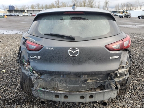 2017 Mazda CX-3 Touring with VIN JM1DKFC74H0176455, listed as a Copart auction lot 48825935 with 90,486 mi miles and Salvage Title. Bid and sale history available at carsss.com. Image 6.