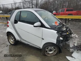 2012 Smart fortwo Pure with VIN WMEEJ3BA7CK574275, listed as a Copart auction lot 43440735 with Not provided miles and Salvage title. Bid and sale history available at DreamBid. Image 4.
