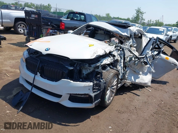 2018 BMW 5 Series 540i xDrive with VIN WBAJE7C56JWC55451, listed as a IAAI auction lot 40795468 with Not provided miles and . Bid and sale history available at DreamBid. Image 2.