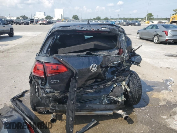 2016 Volkswagen Golf GTI SE with VIN 3VW4T7AU8GM035795, listed as a Copart auction lot 66616134 with 90,131 mi miles and Salvage Title. Bid and sale history available at carsss.com. Image 6.