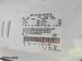 2007 Ford Ranger STX with VIN 1FTYR44U47PA08035, listed as a IAAI auction lot 41237795 with 199,752 mi miles. Bid and sale history available at carsss.com. Image 9.