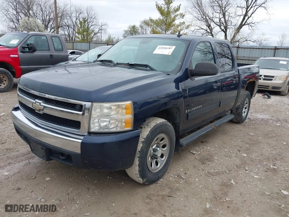 2007 Chevrolet Silverado 1500 LT w/1LT with VIN 3GCEK13C17G508138, listed as a IAAI auction lot 41898585 with 277,736 mi miles. Bid and sale history available at carsss.com. Image 2.