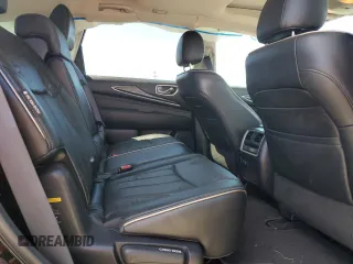 2019 Infiniti QX60 Luxe with VIN 5N1DL0MM4KC561711, listed as a Copart auction lot 57309695 with 46,642 mi miles and Salvage title. Bid and sale history available at DreamBid. Image 11.