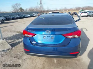 2016 Hyundai Elantra GL with VIN 5NPDH4AE0GH717281, listed as a IAAI auction lot 41773959 with 129,250 mi miles. Bid and sale history available at carsss.com. Image 16.