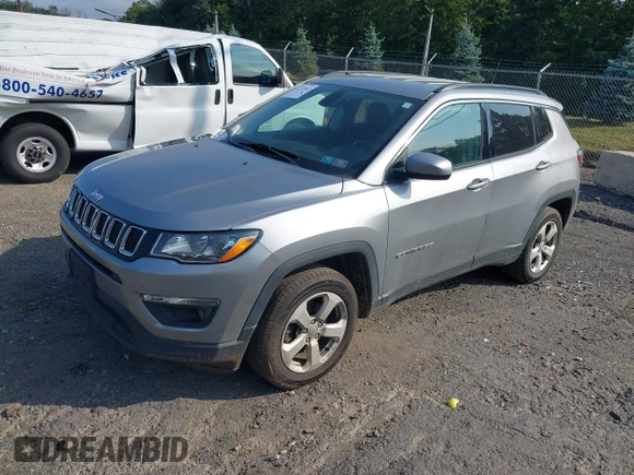 2018 Jeep Compass Latitude with VIN 3C4NJDBB6JT200846, listed as a IAAI auction lot 42777847 with 170,481 mi miles and . Bid and sale history available at DreamBid. Image 16.