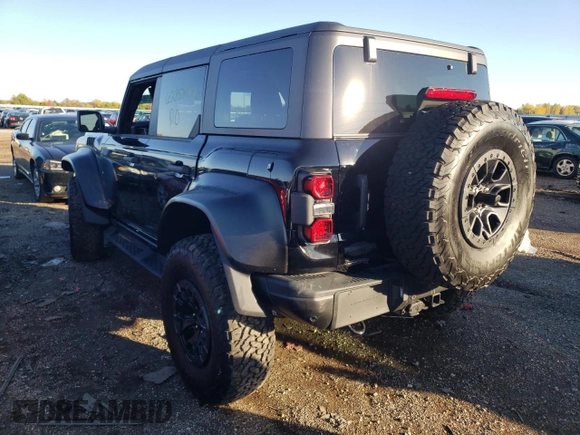 2022 Ford Bronco Raptor with VIN 1FMEE5JR6NLA50789, listed as a Copart auction lot 62858472 with 0 mi miles. Bid and sale history available at carsss.com. Image 3.