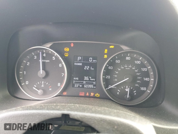 2017 Hyundai Elantra SE with VIN 5NPD84LFXHH198246, listed as a Copart auction lot 49688485 with 60,399 mi miles and Salvage Title. Bid and sale history available at DreamBid. Image 9.