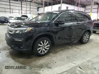 2019 Honda Pilot EX-L with VIN 5FNYF5H5XKB025278, listed as a Copart auction lot 88100865 with 126,075 mi miles and Salvage Title. Bid and sale history available at DreamBid. Image 1.