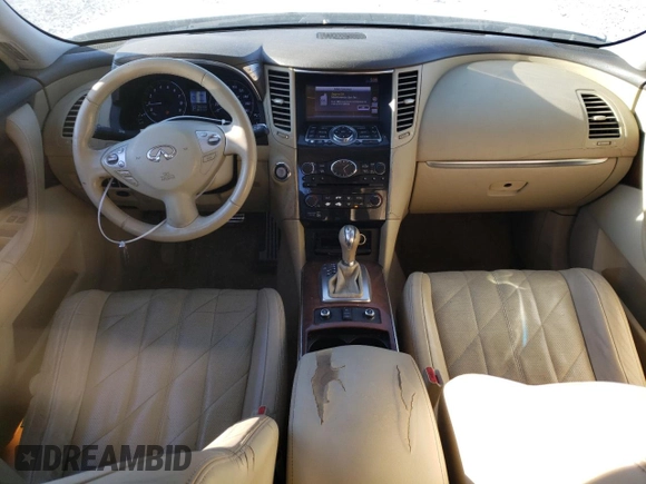 2012 Infiniti FX35 with VIN JN8AS1MU2CM121535, listed as a Copart auction lot 77134044 with 256,998 mi miles and Salvage Title. Bid and sale history available at carsss.com. Image 8.