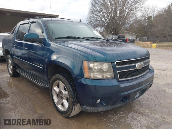 2007 Chevrolet Avalanche 1LT with VIN 3GNEC12087G166652, listed as a IAAI auction lot 41710462 with Not provided miles and . Bid and sale history available at DreamBid. Image 1.