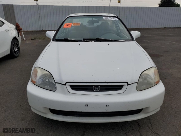 1998 Honda Civic EX with VIN 1HGEJ8142WL132754, listed as a Copart auction lot 66515694 with 228,777 mi miles and Salvage Title. Bid and sale history available at carsss.com. Image 5.