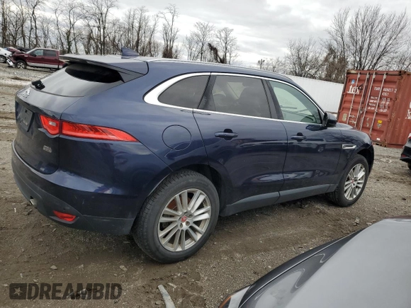 2018 Jaguar F-Pace 25t Prestige z VIN SADCK2FX7JA203829, wystawiony jako Copart lot #47069415 z przebiegiem 180 338 mil mil oraz Czysty tytuł • Clean title. Historia ofert i sprzedaży dostępna na DreamBid. Obrazek 3.