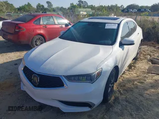 2018 Acura TLX with VIN 19UUB2F39JA006482, listed as a IAAI auction lot 41535369 with 169,146 mi miles. Bid and sale history available at carsss.com. Image 2.