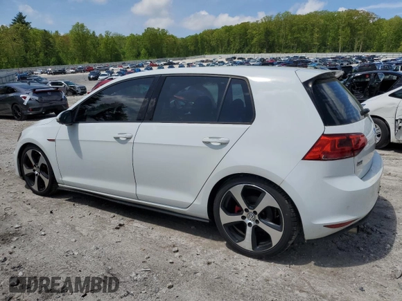 2017 Volkswagen GTI S с VIN 3VW4T7AU5HM004232, выставлен на аукционе Copart как лот 57154385 с пробегом 83 426 миль миль и Чистый • Clean title. История ставок и продаж доступна на DreamBid. Изображение 2.