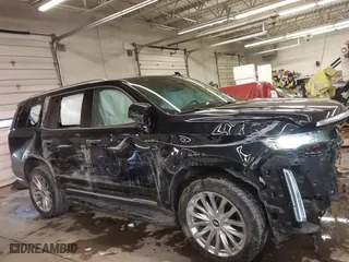 2022 Cadillac Escalade Luxury with VIN 1GYS4AKL7NR103682, listed as a IAAI auction lot 41325984 with 38,705 mi miles. Bid and sale history available at carsss.com. Image 14.