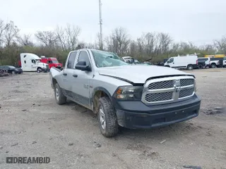 2013 Ram 1500 Tradesman with VIN 1C6RR7FTXDS708846, listed as a IAAI auction lot 41950911 with 169,851 mi miles. Bid and sale history available at carsss.com. Image 1.
