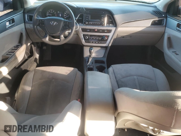 2017 Hyundai Sonata 2.4L with VIN 5NPE24AF8HH561099, listed as a Copart auction lot 48686215 with 124,523 mi miles and Salvage Title. Bid and sale history available at carsss.com. Image 8.