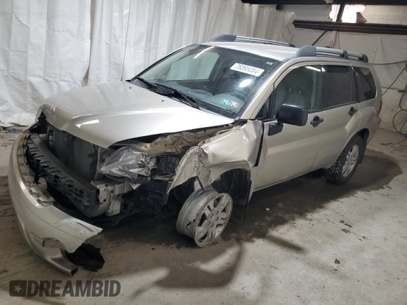 2007 Mitsubishi Endeavor LS with VIN 4A4MN21S77E057462, listed as a Copart auction lot 78395084 with 36,069 mi miles and Salvage Title. Bid and sale history available at carsss.com. Image 1.