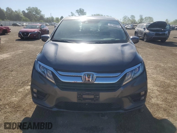 2019 Honda Odyssey EX-L z VIN 5FNRL6H79KB045249, wystawiony jako Copart lot #57108075 z przebiegiem 86 038 mil mil oraz Szkoda całkowita • Salvage title. Historia ofert i sprzedaży dostępna na DreamBid. Obrazek 5.
