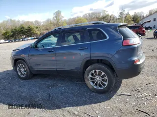 2020 Jeep Cherokee Latitude Plus with VIN 1C4PJMLB3LD551455, listed as a Copart auction lot 52232135 with 111,061 mi miles and Salvage Title. Bid and sale history available at carsss.com. Image 2.