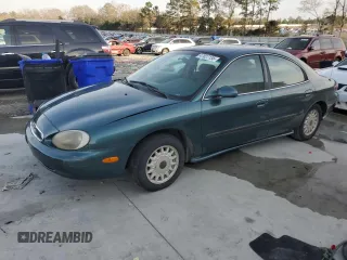 1997 Mercury Sable GS with VIN 1MELM50U1VG650079, listed as a Copart auction lot 47827135 with 162,628 mi miles and Salvage Title. Bid and sale history available at carsss.com. Image 1.